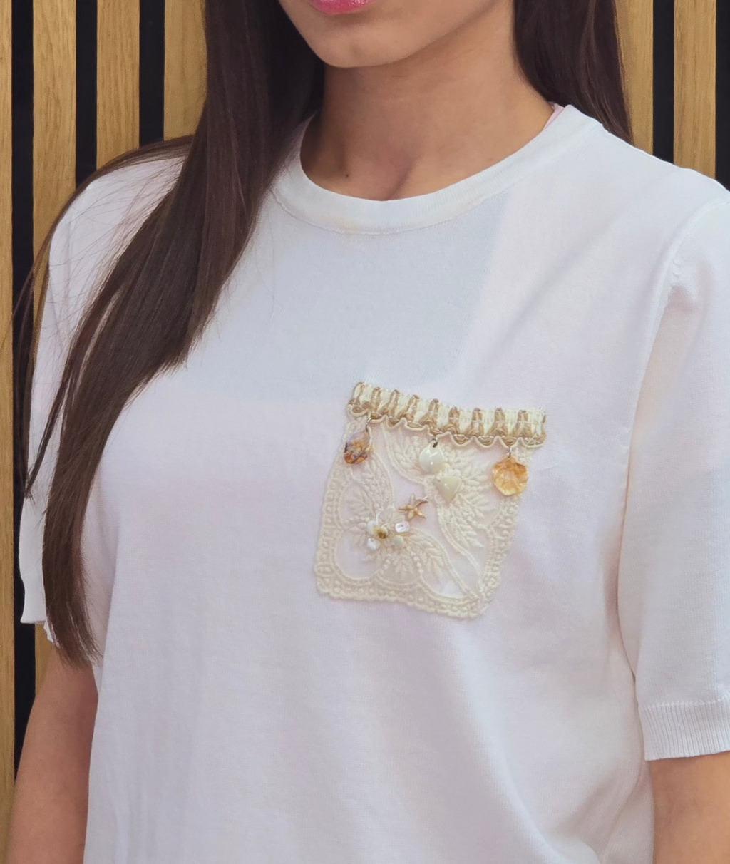 Maglietta Bianca Donna Basic