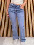 Jeans Donna Push-Up Flare – Vita Alta, Effetto Modellante